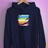 Queer Pride Flag Ripped Reveal Hoodie